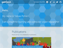 Tablet Screenshot of geekstack.net